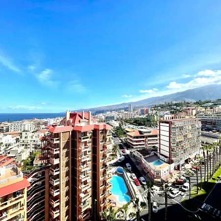 아파트 Apartment With Ocean Views In Playa Jardin In Puerto De La Cruz 푸에르토 드 라 크루즈